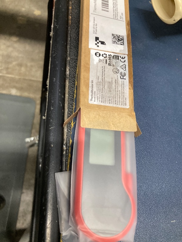 Photo 1 of 0.5 Sec Instant Read Meat Thermometer Digital with ±0.5? Precision, Food Thermometer for Cooking Kitchen Gadgets, Oven Grill Candy BBQ Essentials Accessories, Gifts for Him Dad Men Birthday, Red