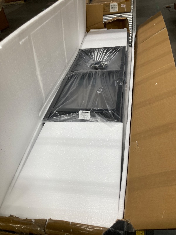 Photo 1 of ***REFEREBNCE***FATORRI Console Table for Entryway, Modern Entry Table with 3 Tier Shelves, Couch Tables Behind Sofa for Living Room (55 Inch, Dark Walnut)