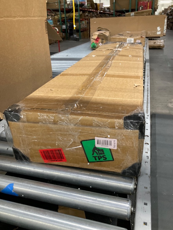 Photo 1 of ***REFEREBNCE***FATORRI Console Table for Entryway, Modern Entry Table with 3 Tier Shelves, Couch Tables Behind Sofa for Living Room (55 Inch, Dark Walnut)