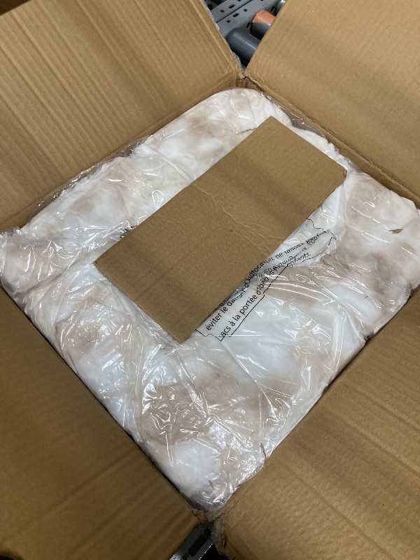 Photo 1 of Oversized Ruched Faux Fur Blanket - 60x80-Inch Jacquard Faux Fur Queen-Size Throw for Sofas and Beds - Luxurious Bedding by Lavish Home (Cream)