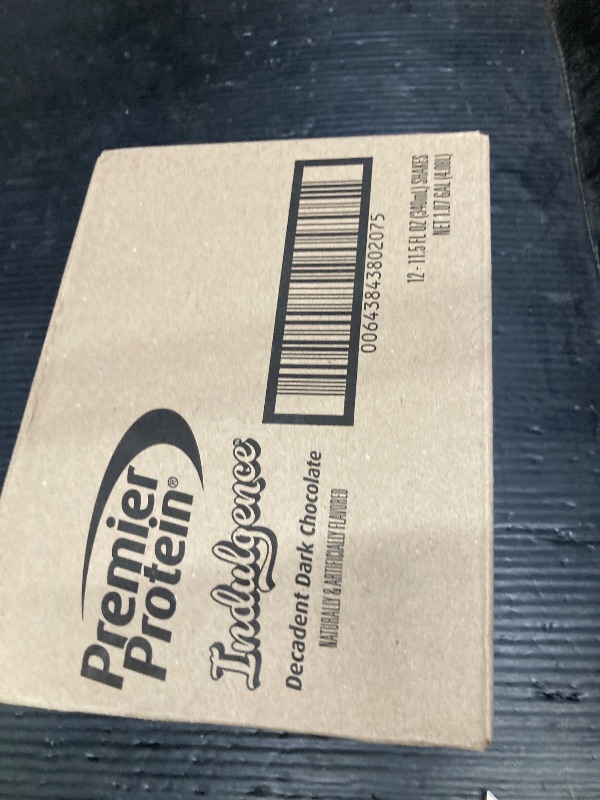 Photo 1 of ***BB JAN 04/2025**Premier Protein Shake INDULGENCE, Decadent Dark Chocolate, 30g Protein, 170 Calories, 3g Sugar, 11.5 fl oz, 12 Pack (Packaging May Vary)