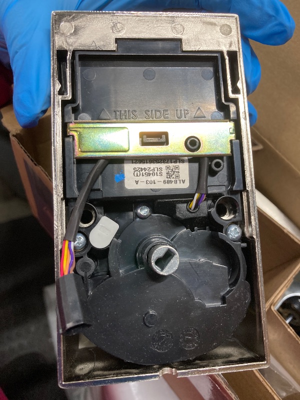 Photo 3 of Schlage Encode Smart WiFi Deadbolt Lock for Front Door - Keyless Entry with App or Touchscreen - Works with Alexa, Hey Google, & Airbnb - Create Codes for Guests - Satin Nickel Silver