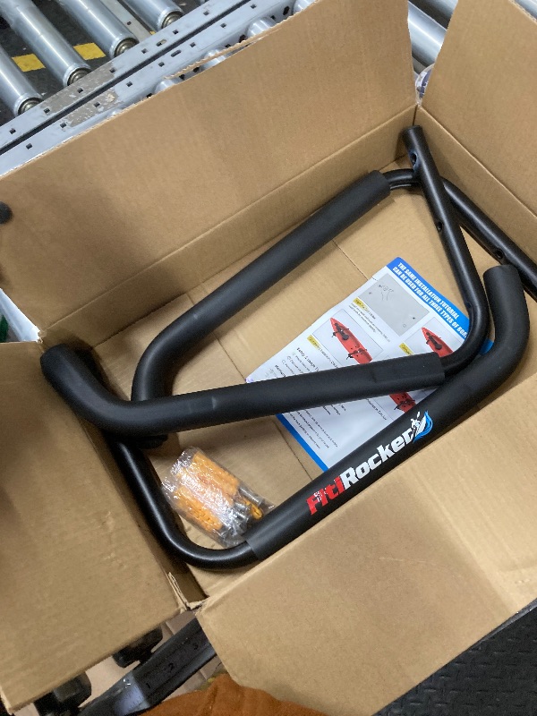 Photo 1 of *****3 PIECES*****FitiRoker Kayak Storage Rack – 100LB Wall Mounted Kayak Hook with EVA Padding | Kayak Wall Mount & Kayak Rack for Garage | Garage Storage Hooks for Canoes, Paddle Boards, Ladders, Bikes (Round Tube)