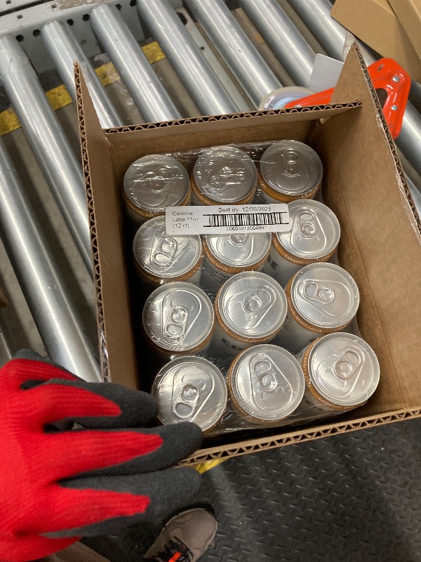 View 2 of *******BEST BY 12/09/2025*******La Colombe Coffee, Caramel Draft Latte, 11 fl oz Cans (Pack of 12), Coffeehouse Quality Cold Brew, Specialty Grade Coffee Beans, Ready-to-Drink On-the-Go