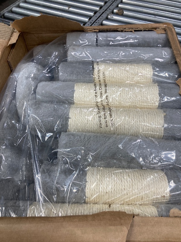 Photo 1 of PAWZ Road 73"Cat Tree for Large Cats Multi Level Play Tower Condo 7 Sisal Cat Scratching Posts Gray