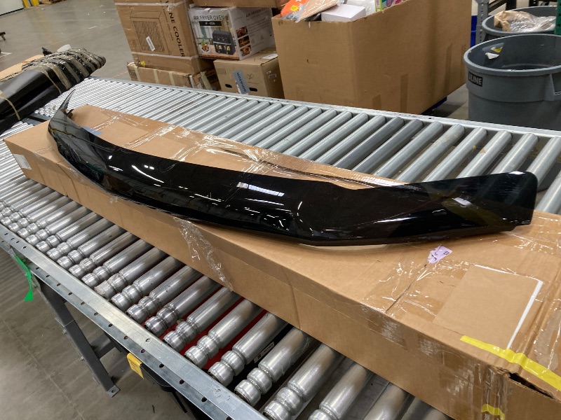 Photo 1 of ***MISSING CLIPS***Auto Ventshade [AVS] Hoodflector Bug Shield/Hood Protector | Fits 2022-2025 Chevrolet Silverado 1500 (Customized Trail Boss, ZR2, LT Trail Boss), 1 pc. | Dark Smoke - 21881***MISSING CLIPS***