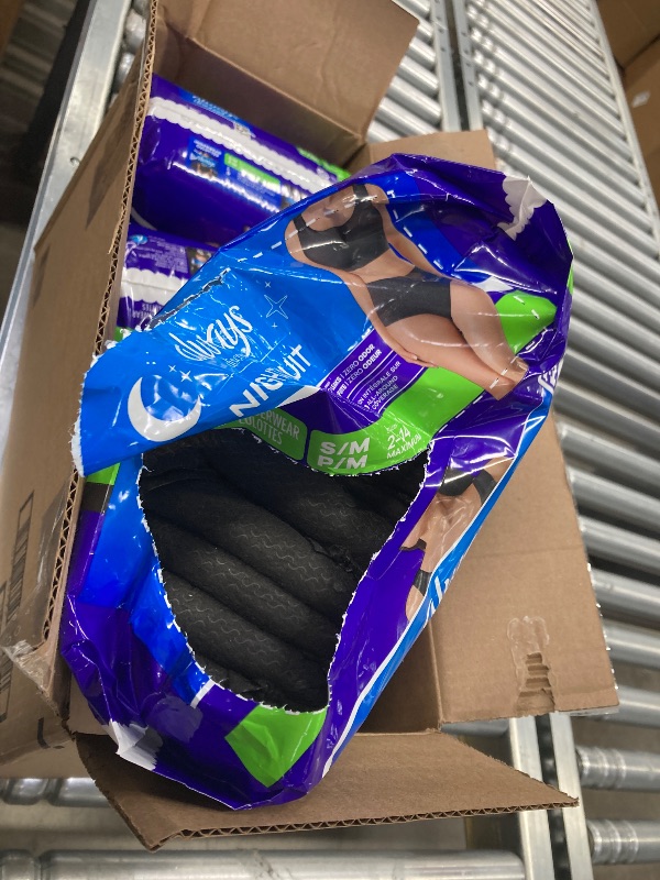 Photo 1 of ***1 BAG IS OPEN****THERE MAY BE 1 OR 2 MISSING***Always Discreet Adult Incontinence Overnight Underwear for Women, Small/Medium, Up to 100% Bladder Leak Protection, 48 Count (3 Packs of 16)***1 BAG IS OPEN***THERE MAY BE 1 OR 2 MISSING***