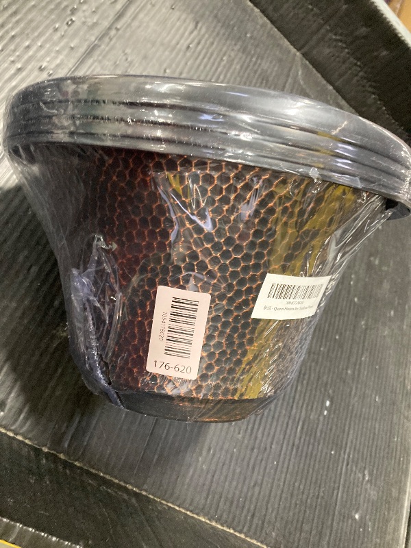 Photo 1 of ***MISSING THE SAUCERS***Quarut 12 Inch Pots for Plants,4 Pack Large Flower Pots with Drainage Hole. Modern Planters for Indoor Outdoor Plants,Decorative Resin Garden Pots Brown***MISSING THE SAUCERS***