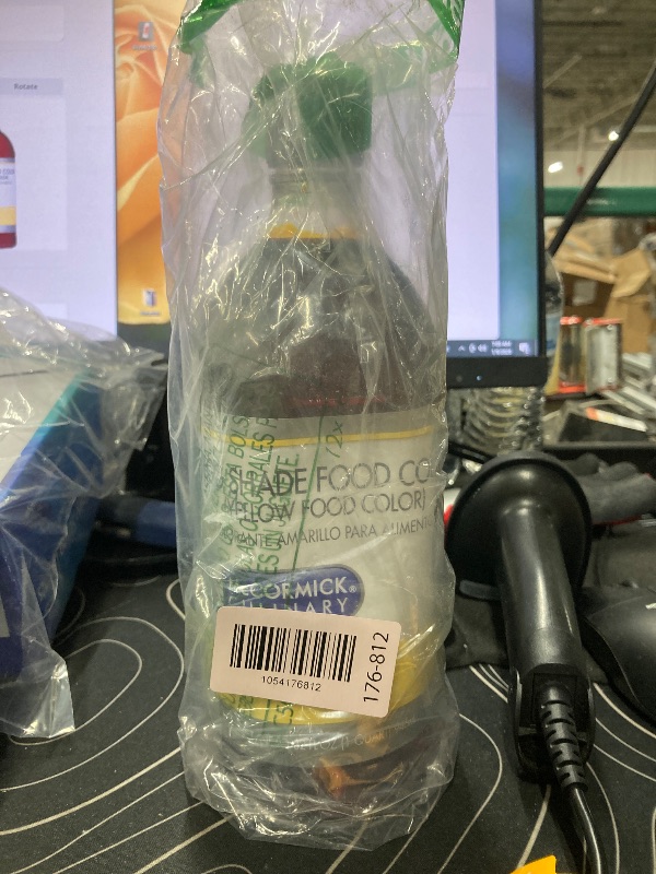 Photo 1 of ****** JUL/10/29*****McCormick Culinary Egg Shade (Yellow) Food Color, 32 fl oz - One 32 Fluid Ounce Bottle of Egg-Shade Food Coloring With Bright, Lively Yellow Color Perfect for Frosting, Icing, Cakes, Cookies and More