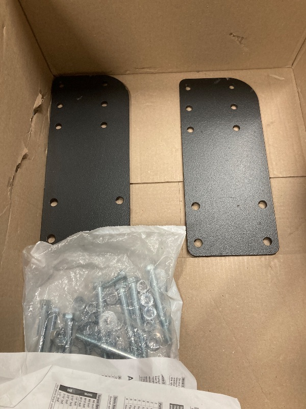 Photo 1 of ***MISSING PART - SELLING AS IS*** LUVERNE 415254-570749 Grip Step 54-Inch Black Brackets, Compatible with Select Dodge, Freightliner, Mercedes-Benz Sprinter 2500, 3500
