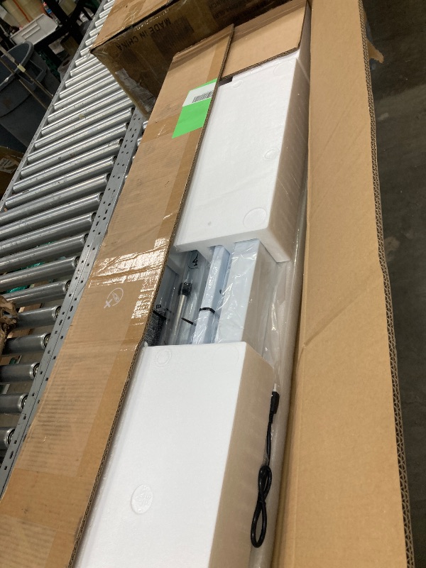 Photo 1 of edx Electric Standing Desk, Height Adjustable Desk, 55 x 24 Inches Ergonomic Stand up Desk with Memory Preset and T-Shaped Metal Bracket for Home Office