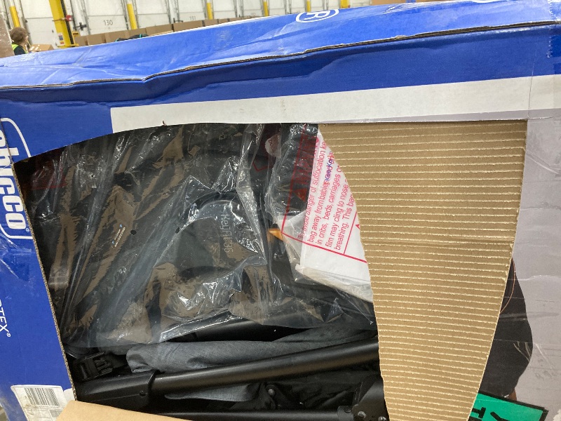Photo 1 of **MISSING PARTS/NO CAR SEAT/NOT IN ORGINAL BOX****Chicco Corso Primo ClearTex Travel System, Includes Corso Primo ClearTex Stroller and KeyFit 35 Zip ClearTex Infant Car Seat, Stroller and Car Seat Combo, Infant Travel System | Aspen/Black