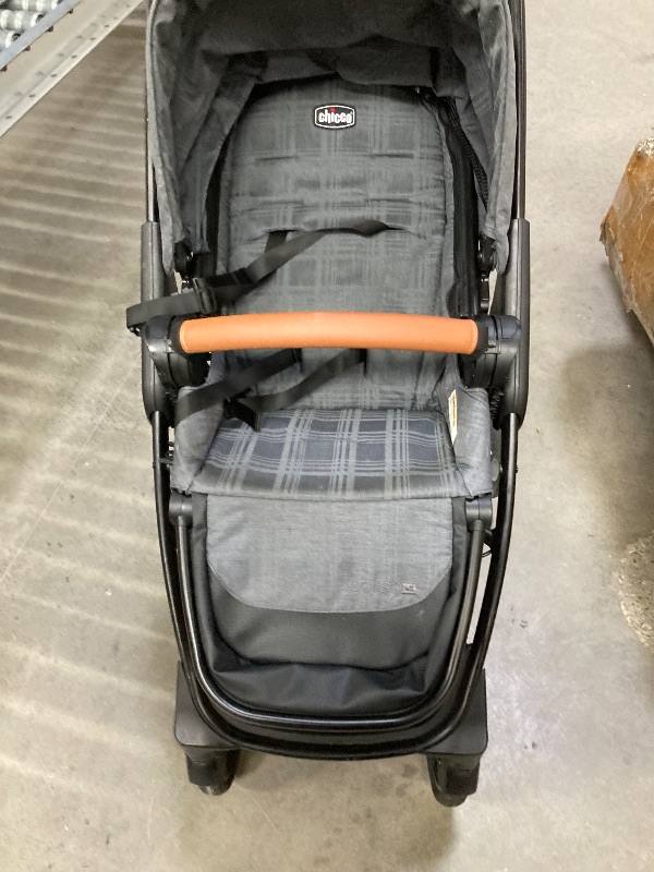 Photo 1 of **MISSING PARTS/NO CAR SEAT/NOT IN ORGINAL BOX****Chicco Corso Primo ClearTex Travel System, Includes Corso Primo ClearTex Stroller and KeyFit 35 Zip ClearTex Infant Car Seat, Stroller and Car Seat Combo, Infant Travel System | Aspen/Black