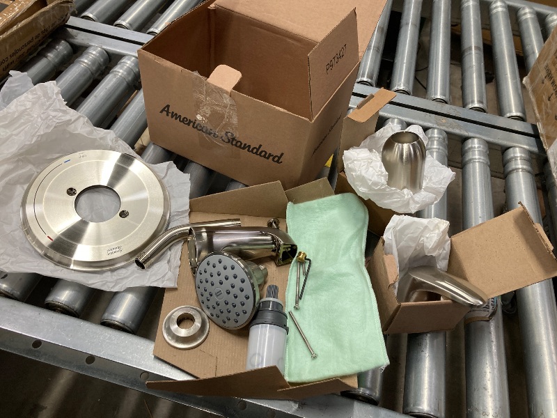 Photo 1 of ***ALL PARTS INCLUDED ARE IN THE PARTS PICTURES. IF YOU DO NOT SEE THE PART, IT IS NOT IN THE BOX***American Standard TU075508.295 Colony Pro Tub and Shower Trim Kit with Cartridge, 1.75 GPM, Brushed Nickel***ALL PARTS INCLUDED ARE IN THE PARTS PICTURES.