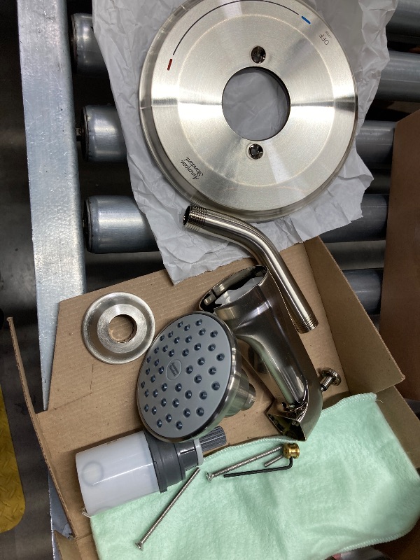 Photo 1 of ***ALL PARTS INCLUDED ARE IN THE PARTS PICTURES. IF YOU DO NOT SEE THE PART, IT IS NOT IN THE BOX***American Standard TU075508.295 Colony Pro Tub and Shower Trim Kit with Cartridge, 1.75 GPM, Brushed Nickel***ALL PARTS INCLUDED ARE IN THE PARTS PICTURES.