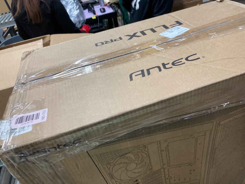 Photo 5 of Antec Flux Pro, 6 x PWM Fans Included, High-Airflow Front Panel with Walnut Wood, iShift PSU 90° Mount, USB3.0 x 2, Type-C, 420mm Radiator Support, Temp. Display, Full-Tower E-ATX PC Case