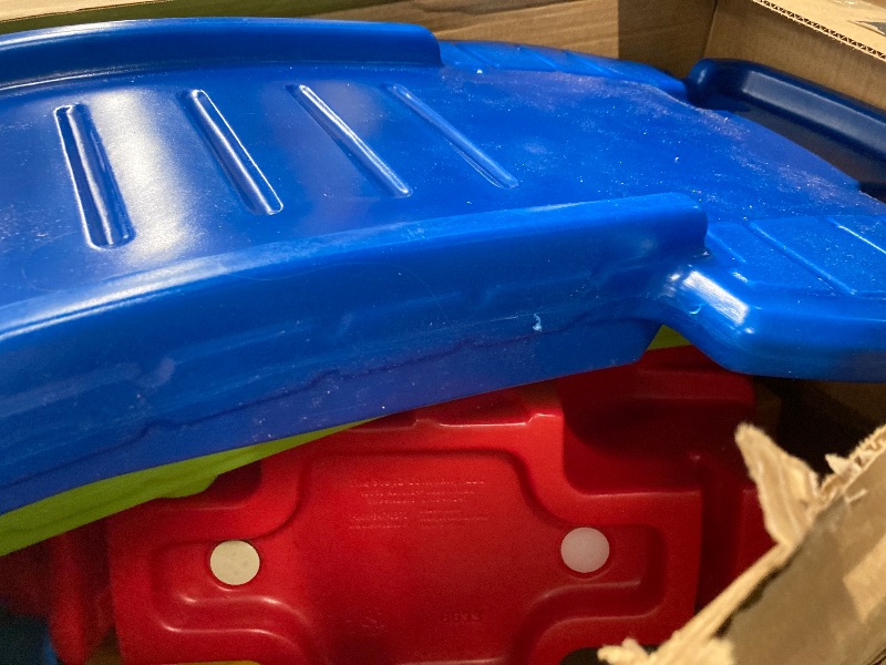 Photo 1 of ***MISSING PARTS***Step2 Up & Down Roller Coaster Toy for Kids, Ride On Push Car, Indoor/Outdoor Playset, Toddlers Ages 2 - 5 years old, Compact Storage, Max Weight 50 lb., Multicolor