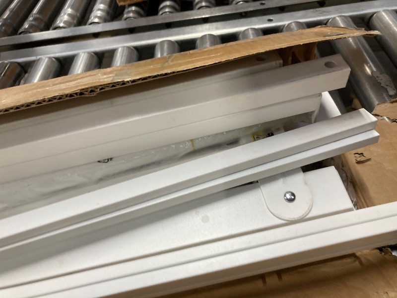 Photo 1 of **MISSING HARDWARE***ITIMIDI 16 Inch White Twin Bed Frames No Box Spring Need, Metal Platform Bed Frame Twin Size, Heavy Duty Steel Support 3500 LBS, Noise Free, Easy Assembly