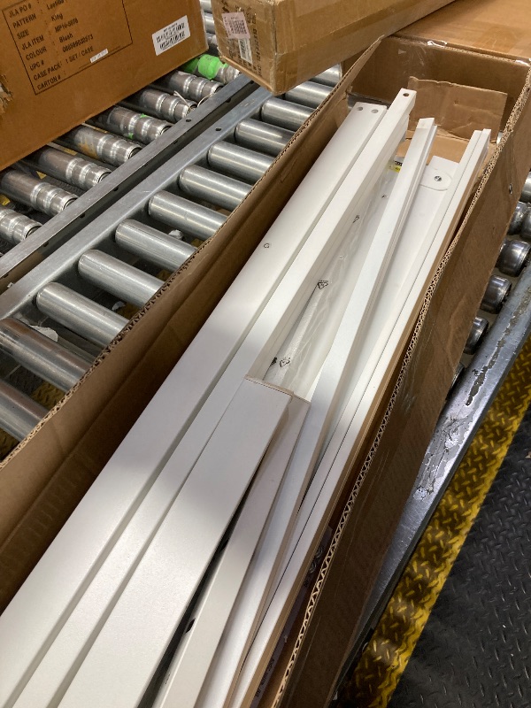 Photo 1 of **MISSING HARDWARE***ITIMIDI 16 Inch White Twin Bed Frames No Box Spring Need, Metal Platform Bed Frame Twin Size, Heavy Duty Steel Support 3500 LBS, Noise Free, Easy Assembly