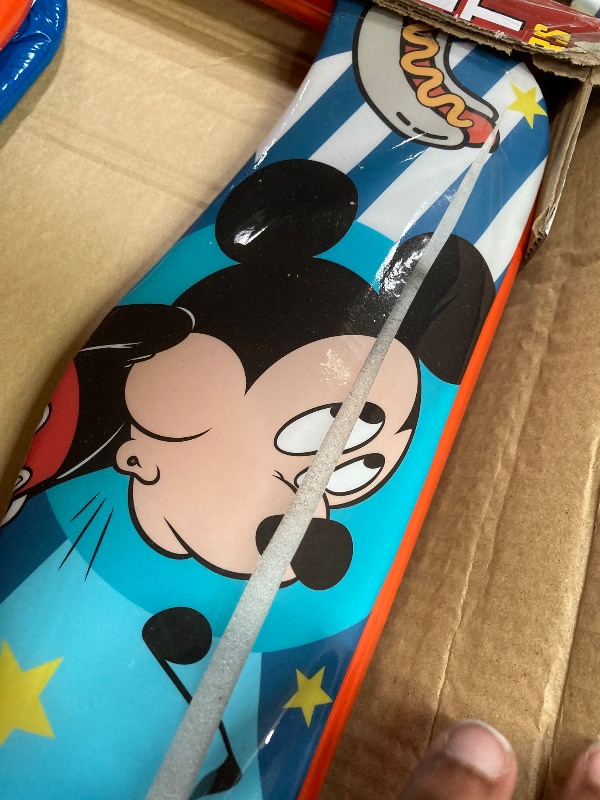 Photo 1 of  MICKEY MOUSE Kids 3-Piece Activity Table and Chair Set, RED
