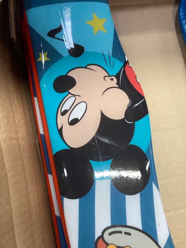 Photo 1 of  MICKEY MOUSE Kids 3-Piece Activity Table and Chair Set, RED
