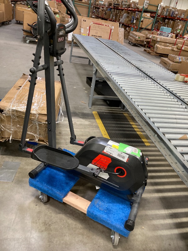 Photo 1 of **PARTS ONLY/DAMAGED SCREEN***MaxKare Silent Magnetic Elliptical Machine with 14 Resistance Levels for Home, Indoor Stationary Exercise Machine for Office, 15.5IN Pedals, 286lbs