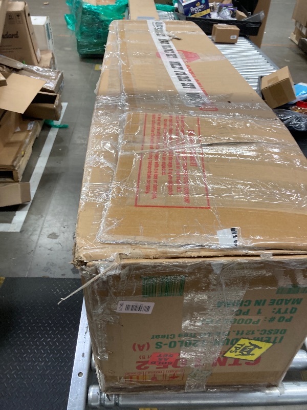 Photo 1 of ***BOTTOM HALF OF TREE ONLY**BOX 1 OF 2***National Tree Company 12 ft Pre-Lit Dunhill Fir Artificial Christmas Tree, 1,500 Clear Lights, 7,794 Tips, Includes Stand, Green***BOTTOM HALF OF TREE ONLY**BOX 1 OF 2***