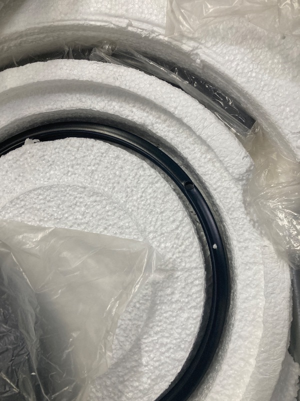 Photo 1 of ***MISSING PARTS***SELLING AS PARTS ONLY**** 
Black Marble Nesting Coffee Table for Small Place 24 in 2 Sets High Side End Sofa Table Nightstand Modern Furniture Living Room Cabin Bed Room Dining Room Garden 4 You (Black Marble)  ***(BOX RIPPED/TORN)***