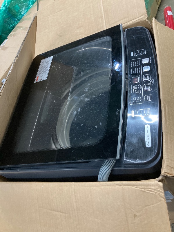 Photo 1 of ***PARTS ONLY -SELLING AS IS *** Kcpolre Portable Washing Machine, 17.8 lbs Full-Automatic Small Washing Machine for Apartment, 10 Wash Programs with Drain Hose Dorm Size Portable Washer for Home, College, Gold  ***(USED SCUFFS/SCRATCHES/DENT, BOX RIPPED/