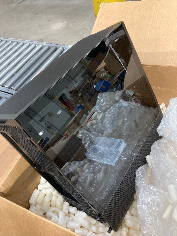 Photo 1 of ***PLUG MISSING***LIAN LI LANCOOL 207 Compact ATX RGB Gaming Computer Case, Airflow Optimized Mesh Panels Tower Chassis w/ 2x140mm ARGB,2x120mm PWM Fans Pre-Installed, USB Type-C Port, Tempered Glass Side Panel (Black)***PLUG MISSING***
