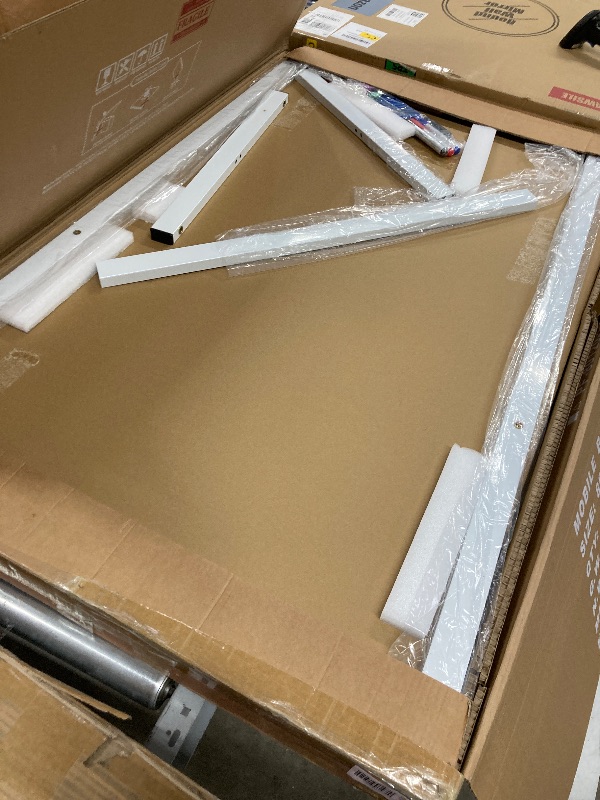 Photo 1 of ***ONLY REFERENCE***maxtek Rolling Whiteboard, 48x36 Large Magnetic White Board with Stands, Big Double-Sided White Board Dry Erase on Wheels for Homeschool, Home Office, Office, School (Silver, 32X48)