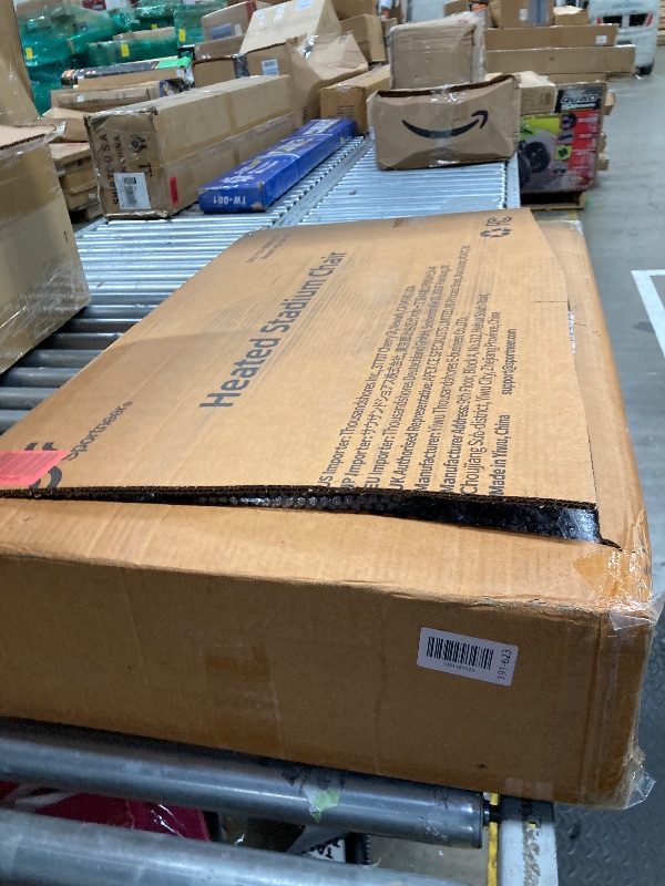 Photo 1 of ***REFERENCE**Sportneer Heated Stadium Seats with Back Support: 6 Adjustable Angles Extra Wide Bleacher Seat with Dual Heating Zones - 2.5" Padded Stadium Seats for Sports Outdoors, 2 Pack