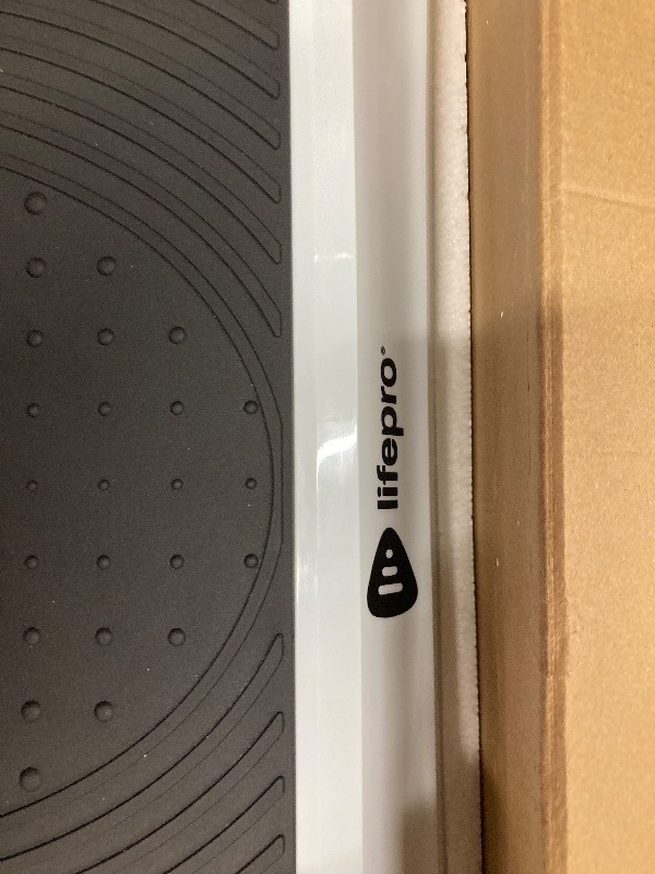 Photo 1 of ***PLUG IS MISSING***Lifepro Waver Vibration Plate Exercise Machine – High-Intensity Vibration for Muscle Activation, Full-Body Workout Vibrating Platform with Loop Bands, Fitness Equipment for Strength Toning & Fat Loss***PLUG IS MISSING***