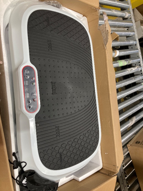 Photo 1 of ***PLUG IS MISSING***Lifepro Waver Vibration Plate Exercise Machine – High-Intensity Vibration for Muscle Activation, Full-Body Workout Vibrating Platform with Loop Bands, Fitness Equipment for Strength Toning & Fat Loss***PLUG IS MISSING***