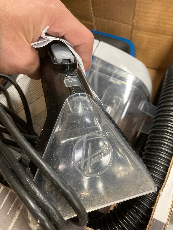 Photo 1 of ***USED, SELLING AS IS CONDITION -AS PARTS ONLY*** 

Hoover PowerDash GO Pet+ Portable Carpet + Upholstery Spot Cleaner Machine, Lightweight Spot and Upholstery Shampooer Machine, Pet Stain Remover, Pair with Hoover Portable Spot Cleaner Solution