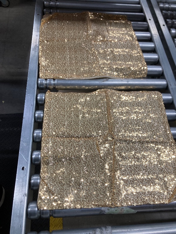 Photo 1 of 2 Pcs Sequin Pillow Cases Glitter Pillow Covers Throw Covers Decorative Cushion Case for Couch Bed Sofa Wedding, No Insert (18'',Gold)   ***(ORIGINAL STOCK PHOTO NOT AVAILABLE)***