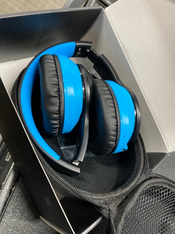 Photo 1 of **NOT CHARGING**LOBKIN Kids Headphones Bluetooth 5.4,Over Ear Kids Headphones Wireless with Mic 50H Playtime Colorful LED Lights AUX Cord 94dB Safe Volume Limited Foldable Design for Boy Girl Travel/School/iPad