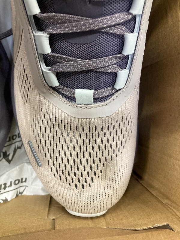 View 4 of **NORTIV 8 Women's Comfortable Walking Shoes Running Tennis MovePropel Athletic Gym Workout Jogging Fashion Sneakers,Size 8,Grey Pink/Purple,SNWS247W