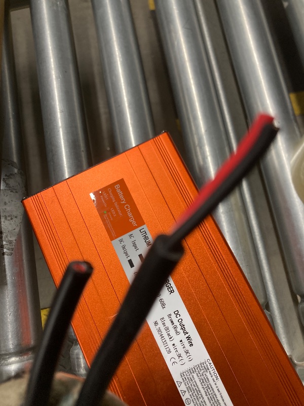 Photo 1 of ***(DAMAGE -SELLING AS PARTS ONLY)*** 48 Volt Lithium Battery Charger for Golf Cart. 15 AMP LiFePO4 Battery Charger with Anderson Plug, 16FT, 2025 Upgrade,(Output: 58.4 Volts 15A) 3-5 Hours Full Charge, Smarter