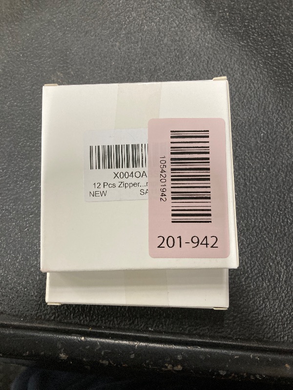 Photo 1 of 12 Pcs Zipper Clips Anti Theft, Premium Anti Theft Zipper Clips, Double Opening Small Backpack Lock Holding Closed Suitable for Backpacks Traveling Camping (Black) 2 PACK 