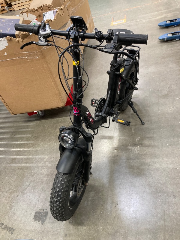 Photo 1 of ***Selling for Parts Only***DOES NOT CHARGE**CHARGER IS NOW MISSING***Windone S16 Electric Bike for Adults, Max 22MPH Speed & 50 Miles Range (PAS), 750W Peak Motor Ebike with 48V/13Ah Removable Battery, 16" x 4.0 Fat Tire and Shock Absorber,UL Certified**
