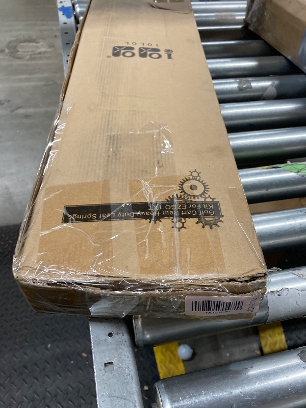 Photo 1 of 10L0L Golf Cart Heavy Duty 3 Leaf Spring Kit with Bushings & Sleeves & U Bolts Compatible with EZGO TXT Medalist 1995-2013, OEM# 70506-G01, 74135-G01, 74207-G01, 74207-G03 (2 Packs)