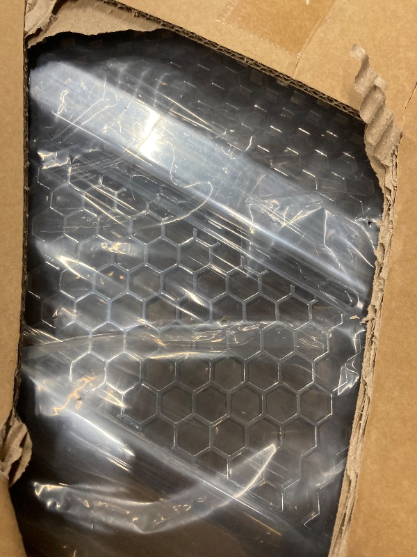 Photo 1 of Front Grille Assembly Compatible With Dodge Ram 1500 Grill 1994-2002 / Ram 2500 3500 1994-2001 With Chrome Frame Shell With Chrome Honeycomb Mesh Insert (Except Sport Package)