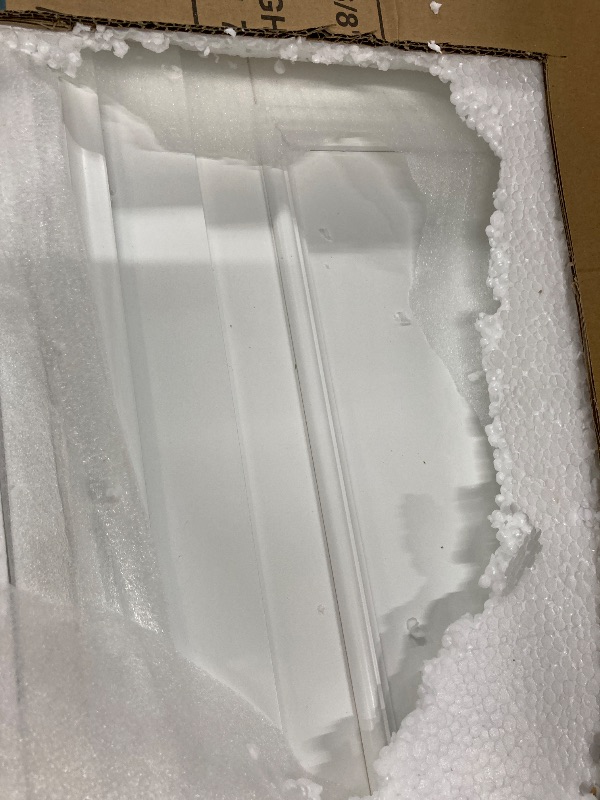 Photo 1 of ***SIDEBOARDS MAY BE MISSING*** Umi Full Size Bed, Classic Panel Design with Molded Details, White Wood***AS IN PICTURES, BOX STATES, FULL HEADBOARD, FOOTBOARD & SLATS***SIDEBOARDS MAY BE MISSING***