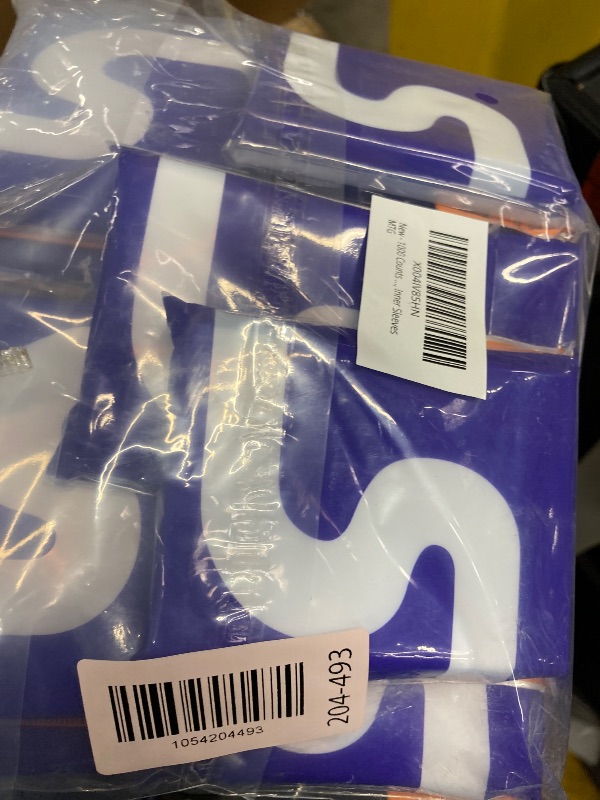 Photo 1 of 1000 Pack Perfect Fit Card Sleeves, Inner Sleeves Ideal for Double-Sleeving Compatible with TCG, MTG, PKM, TCG, Trading, Gaming Cards