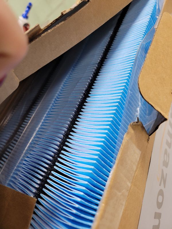 Photo 1 of 2 Pack 211i Max Replacement Filter Compatible with BLUEAIR Blue Pure 211i Max Air Purifier, Ture HEPA & Activated Carbon Replacement Filter, Blue