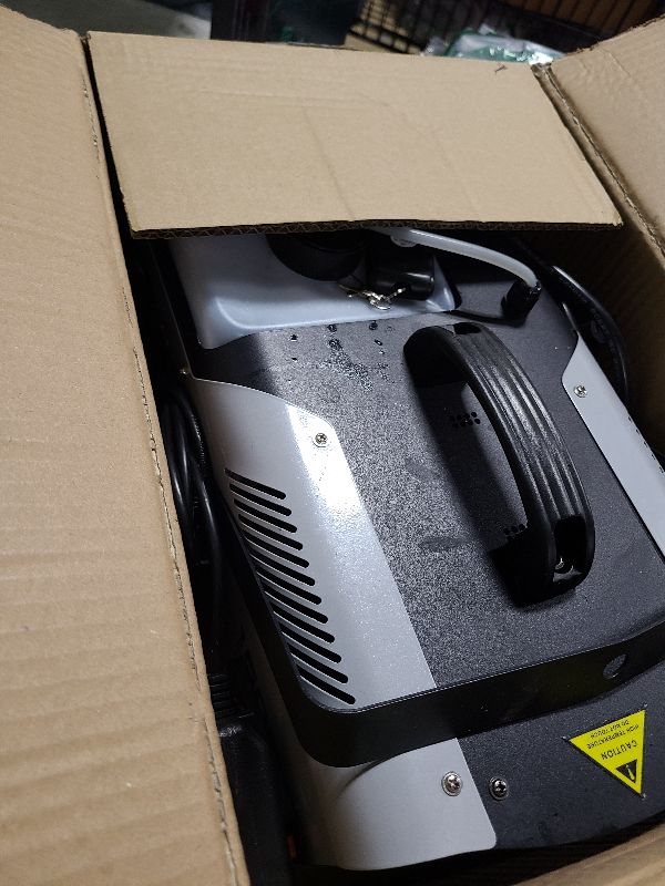 Photo 1 of 1500W Fog Machine Outdoor Indoor, Halloween Smoke Machine Fog with 20000 CFM Fog Output, 18 Lights 13 Colors and Remote Controls for Party Stage Effect