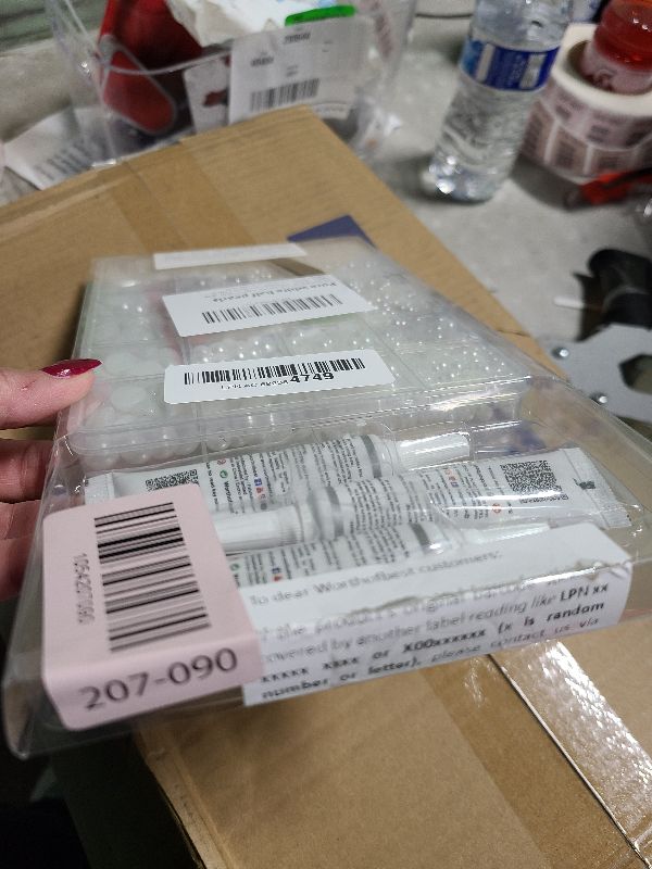 Photo 1 of 10000Pcs White Flatback Pearls with Glue Kit for Bedazzling Crafts Crafting Shoes Nail Art Decoration, Mixed Sizes 2mm 3mm 4mm 5mm 6mm 8mm 10mm White Half Round Flat Back Pearls Beads Set