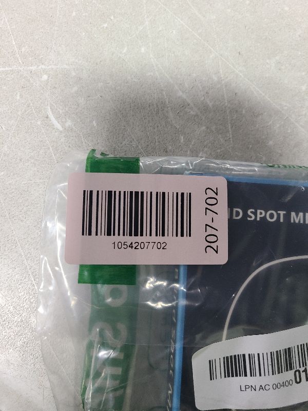 Photo 1 of 2 pcs Blind Spot Mirrors, 2" Round HD Glass Convex 360° Wide Angle Side Rear View Mirror with ABS Housing for Cars SUV and Trucks, Silver, Pack of 2