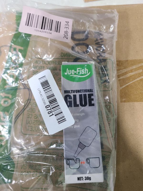Photo 1 of 2 PCS Jue Fish Multifunctional Super Glue - High-Strength, All Purpose, Welding High-Strength Oily, Welding Glue for Tile, Glass, Wood, Shoes